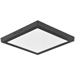 Crna LED plafonjera 24W, promen. boja svetla IP20 Cene