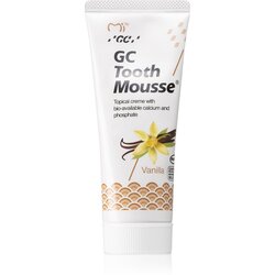 Gc Tooth Mousse remineralizirajuća zaštitna krema za osjetljive zube bez fluorida okus Vanilla 35 ml Cijene