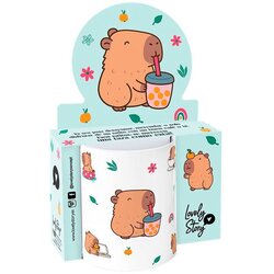 LOVELY STORY Šalica kapibara - Blubble Tea, 330 ml Cene