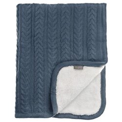 Vinter & Bloom Cuddly deka - Storm Blue Cene