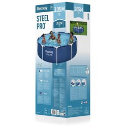 Bestway Steel protm frame pool bazen sa metalnim ramom 305×76 cm set sa pumpom Cene