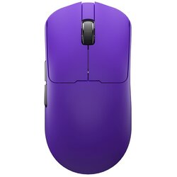 Aula LEOBOG GM3 Purple Mouse with Charging Dock Cene