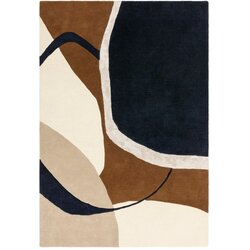 Asiatic Carpets Opečnato oranžna ročno tkana volnena preproga 120x170 cm Matrix – Cene