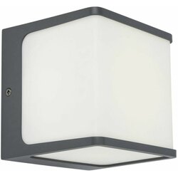 LUTEC LED zunanja stenska svetilka Lutec Telin (15 W, 11 x 11 x 10 cm, 800 lm, toplo bela svetloba, antracit) Cene