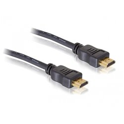 Delock HDMI priključni kabel 5.00 m 82455 pozlaćeni kontakti crna [1x muški konektor HDMI - 1x muški konektor HDMI] Cene