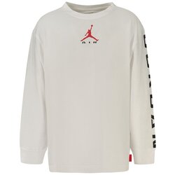 Air Jordan dječja majica dugih rukava s printom bijela Cijene