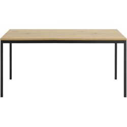 Actona Jedilna miza s ploščo v dekorju divjega hrasta Seaford, 160 x 80 cm Cene