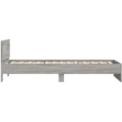 vidaXL okvir za krevet s uzglavljem boja hrasta 100x200 cm drveni Cijene