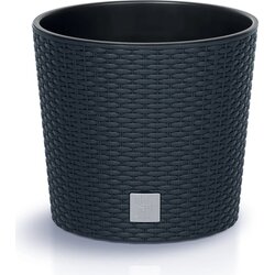 RATO Round cvetlični lonec - antracit - ⌀ 25 cm Cene