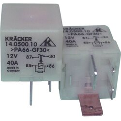 Kräcker Relej za automobile 14.0500.10, 12 V/DC, 1 x radni kontakt, 15 A, 60 V/A Cene