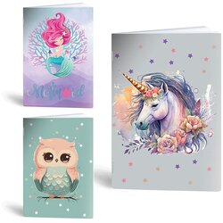 ABC123 Zvezek A4 Dekleta, črte z 9 mm robom, 52 listov, sortirano Cene