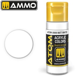 AMMO by MIG Jimenez atom color matt white FS37925 (mat bela boja) Cene