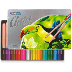 Colorino Artist olovke u boji u limenoj kutiji - set od 36 komada Cene