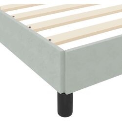 vidaXL Boxspring krevet s madracem 90 x 200 cm Baršun Cijene