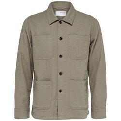 Selected Srajce z dolgimi rokavi Brody Linen Shirt - Vetiver Zelena Cene