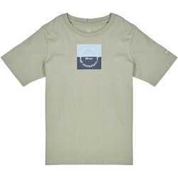Jack & Jones Majice s kratkimi rokavi JORCATSKILLS SQUARE BRAND Zelena Cene