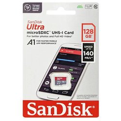 San Disk MicroSDXC UHS-I 140MB/s 128GB memorijska kartica Cene