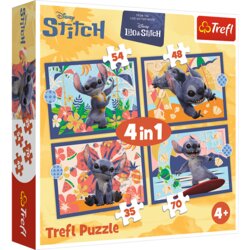  4-u-1 slagalica – Havajski odmor – Disney Stitch Trefl 34666 Cijene