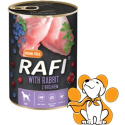Rafi Dog Grain Free Rabbit 400g, Vlažna Hrana Sa Zečetinom Za Osetljive Pse Cene