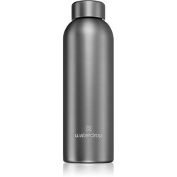 waterdrop Thermo Steel Metal boca za vodu od nehrđajućeg čelika boja Charcoal 600 ml Cene