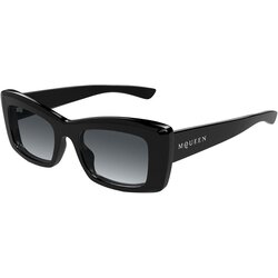 Alexander Mcqueen AM0526S 001 ONE SIZE (50) Črna/Siva Cene
