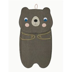 OYOY Mini Smeđi tekstilni viseći organizator Darling Bear – Cene