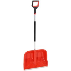 vidaXL Lopata za snijeg crvena 136 cm aluminijska Cijene