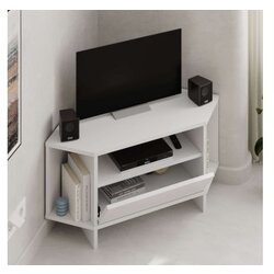 Hanah home tv polica viva white Cene