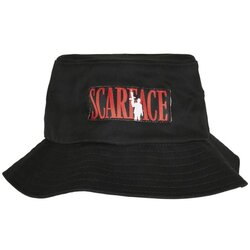 Merchcode Scarface Logo Bucket Hat Black One Size Cene
