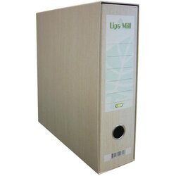 Lipa Mill Registrator s kutijom A4, 8 cm, Eko, natur Cene