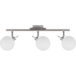 Candellux Lighting stropna lampa srebrne boje sa staklenim sjenilom 12x62 cm ghost - Cene