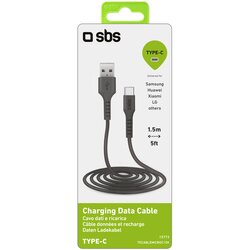 Sbs polnilni kabel sbs, usb-a na usb-c, 1,5 m, črn Cene