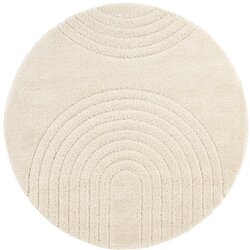 Mint Rugs Krem bela preproga Norwalk Fergus, ø 160 cm Cene