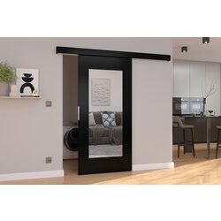 ADRK Stenska drsna vrata z ogledalom NELA 96 cm - RNA Cene