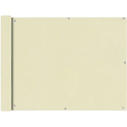 Balkonska Zaštita Oxford Tkanina Krem boje 90x400 cm Cene