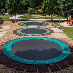 Primus Premium trampolin – ukopni trampolin za dvorište i javne površine Okrugli-427-cm Cene