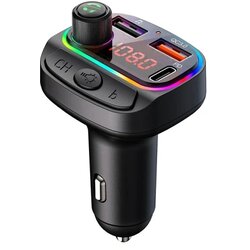 Kettz fm transmiter i punjač paya bluetooth 2xUSB QC3.1 type-c led Cene