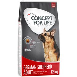 Concept for Life suha hrana za pse 2 x 4 kg/ 12 kg po posebni ceni! - German Shepherd Adult (2 x 12 kg) Cene