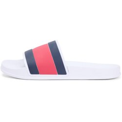 Tommy Hilfiger Nizki natikači mornarska / rdeča / bela Cene