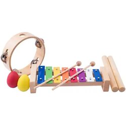 Woodyland 4-delni komplet lesenih glasbil Cene