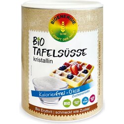 Bioenergie Namizno sladilo - eritirit kristalin bio - 480 g posoda s pokrovom na klik Cene