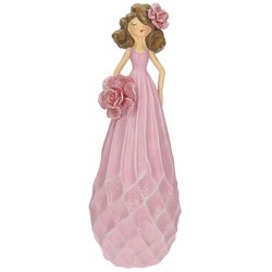 Andrea Fontebasso Kipec Rosy 30cm / roza / poliresina, (21317983) Cene