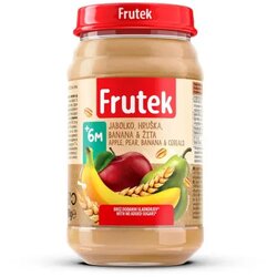 Frutek kašica jabuka, kruška, banana i žit. 190g Cene