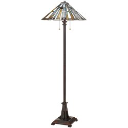 Elstead Lighting Elstead Quoizel Maybeck Talna svetilka Tiffany Valiant Bronze, (22098784) Cene