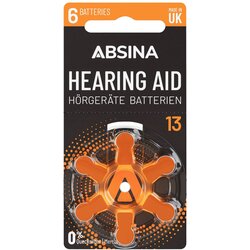 Absina PR48 baterija za slušni aparat ZA 13 cink-zračni 1.4 V 6 kos, (20431093) Cene