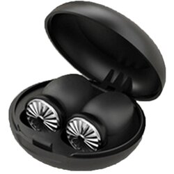 INF Visokokakovostni ušesni čepki za odpravljanje hrupa - Small Carrot Edition (Premium) Black + Silver, (5000116617) Cene