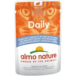 Daily Almo Nature Menu vrečke 6 x 70 g - Polenovka & kozice Cene