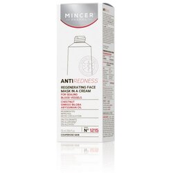 Mincer Pharma ANTI REDNESS N° 1215 - Maska za regeneraciju i učvršćivanje krvnih sudova 75ml Cene