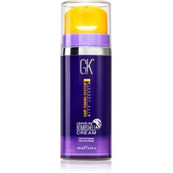 GK Hair Bombshell Leave-In Cream hranilni balzam brez spiranja za vse tipe blond las z dozirno črpalko 100 ml Cene