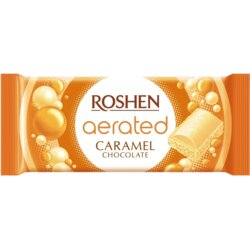 Roshen Crna čokolada bubble white karamela 80g Cene
